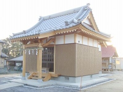 香取神社新築工事